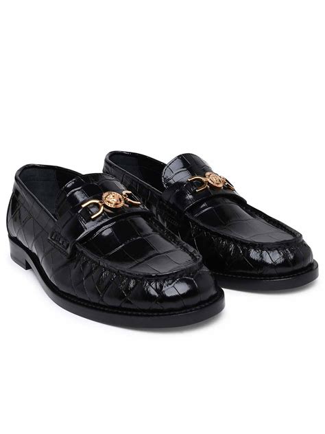 mocasin versace|farfetch versace loafers.